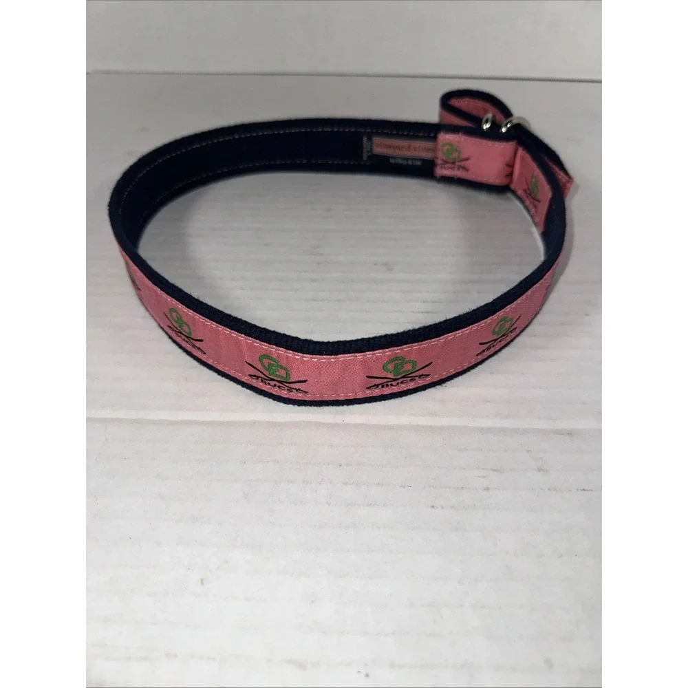 Charlotte Country Day Bucs Vineyard Vines Ring‎ Belt Size Small Teens/Youth